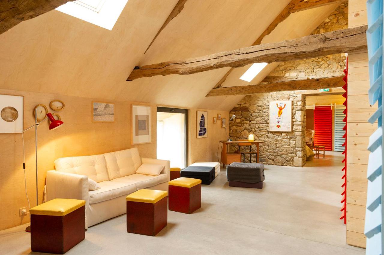 La Ferme Du Golf, Gite Atypique Et Artistique Lancieux Exterior photo